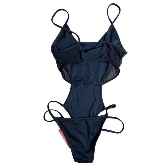 NWT Dippin Daisy’s One Piece Black Swimsuit Size Small - Picture 3 of 5
